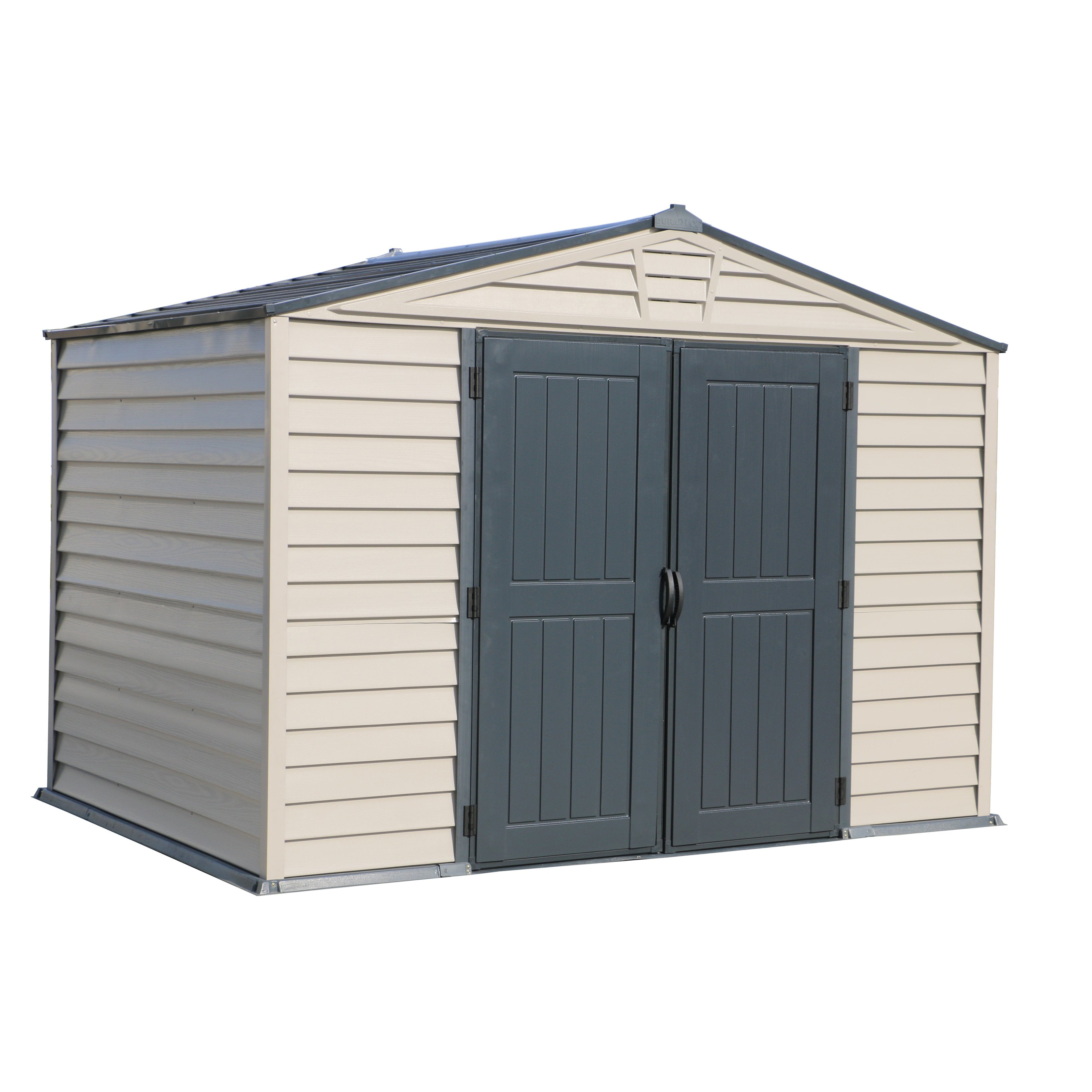 Duramax Vinyl Sheds DuraMax StoreMax Plus 10.5x8 Ft with Molded Floor