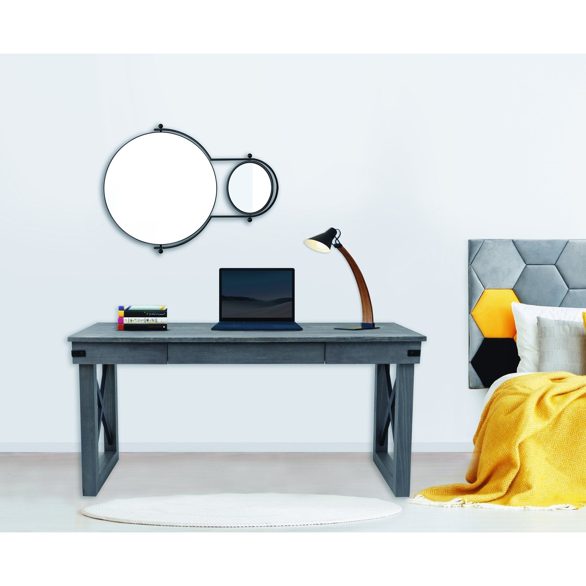 Duramax Work Desks Duramax Felix 62" Wood Desk with Drawer