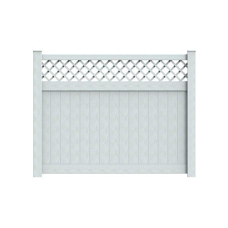Durasheds DuraGrain Privacy w/ Lattice Fence