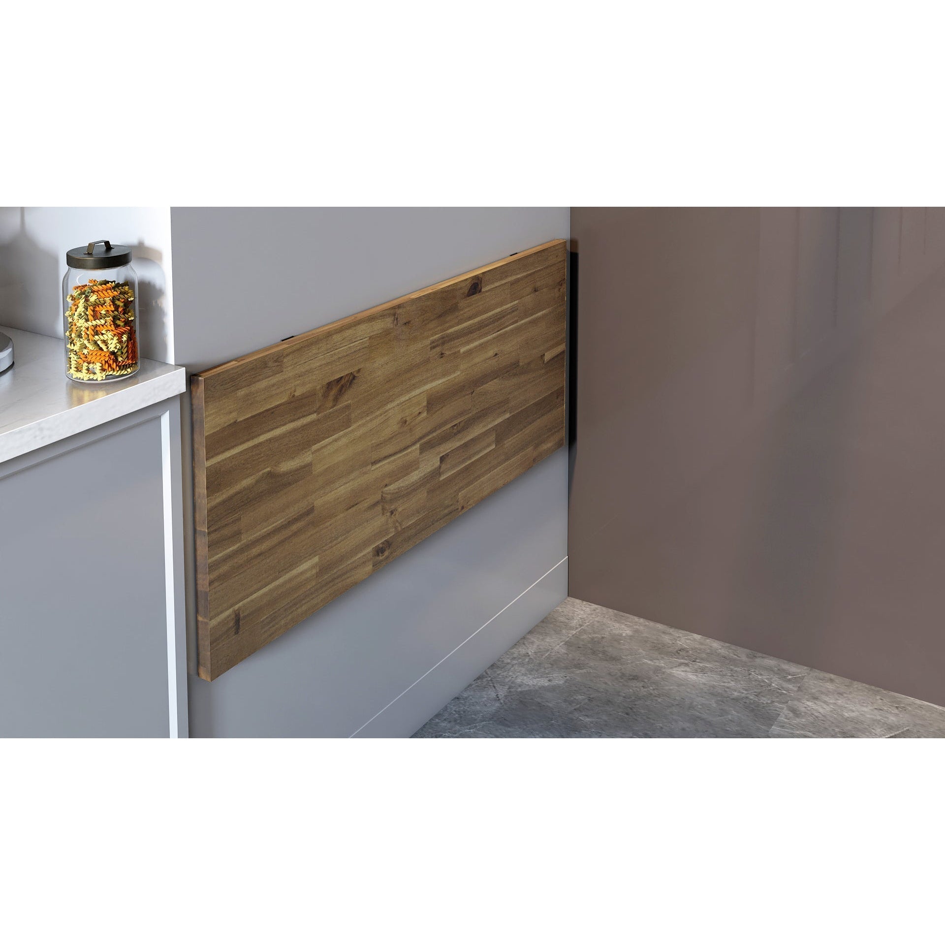 Durasheds Folding Tables DuraMax Spence 48" Wall Mounted Folding Workbench / Table/ Desk 20” x 48”