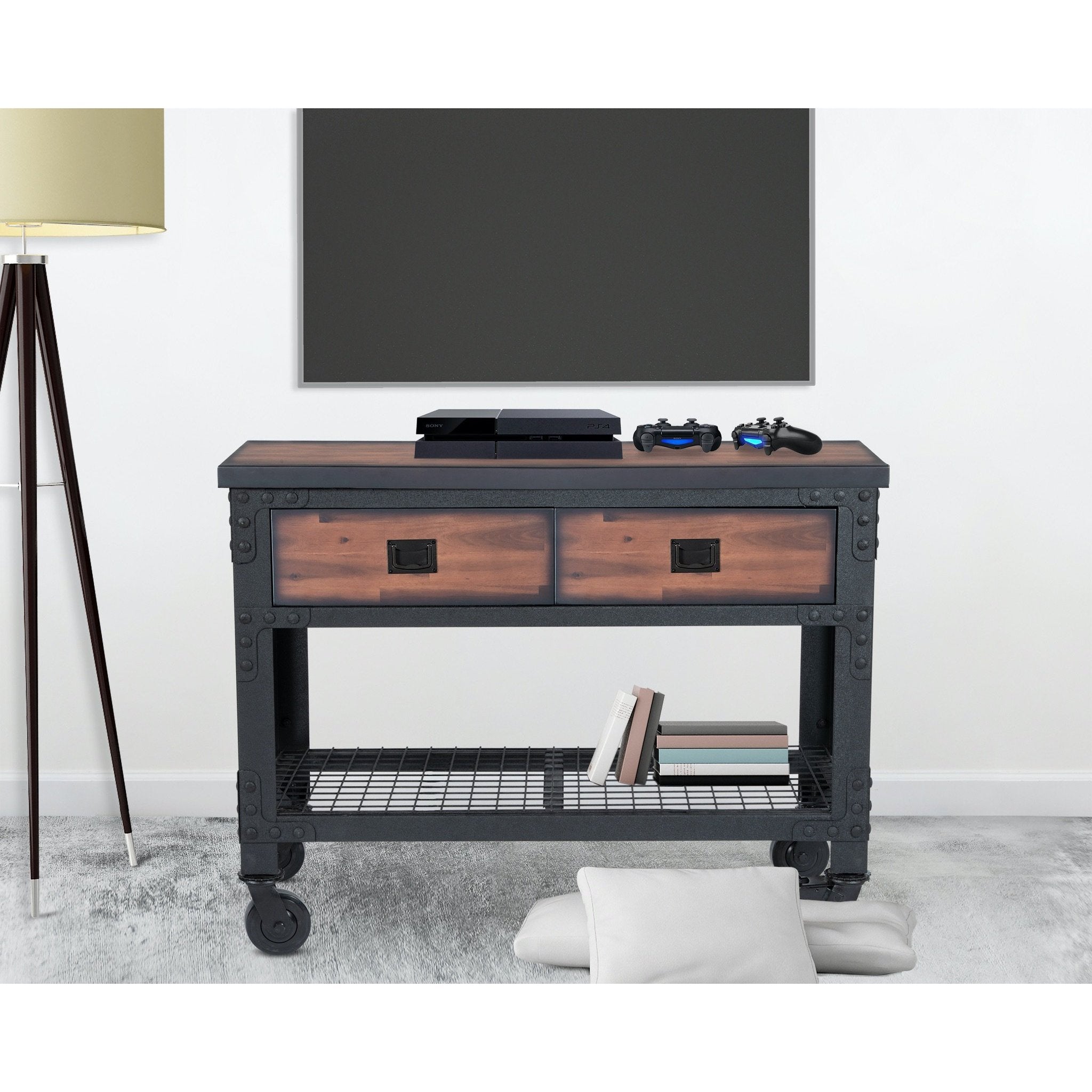 Durasheds furniture Duramax 2-Drawer Rolling Workbench 48 Inch x 24 Inch for Home, Garage and Workshop