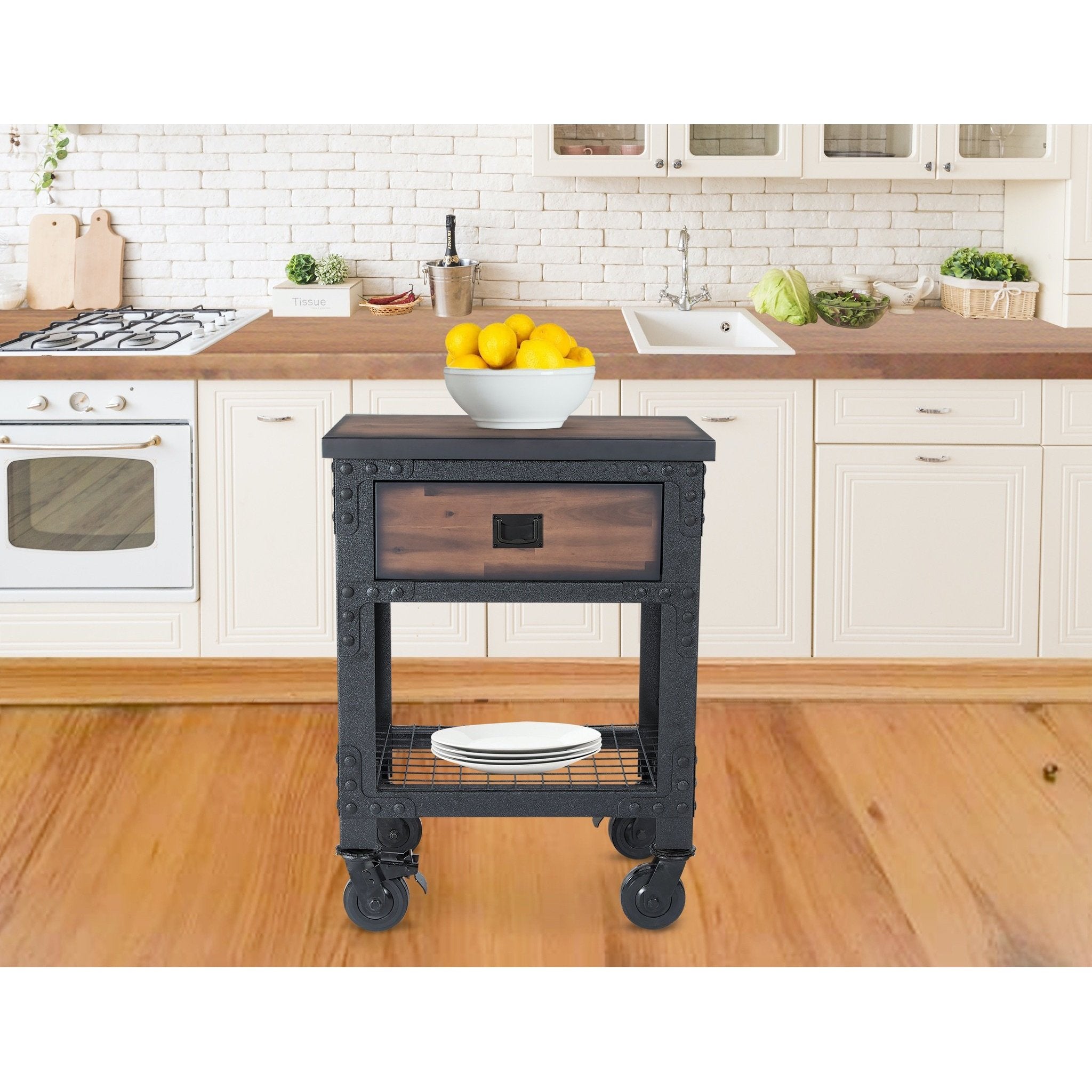 Durasheds furniture Duramax Single Drawer Rolling Workbench 27.6 Inch x 20 Inch for Home, Garage and Workshop