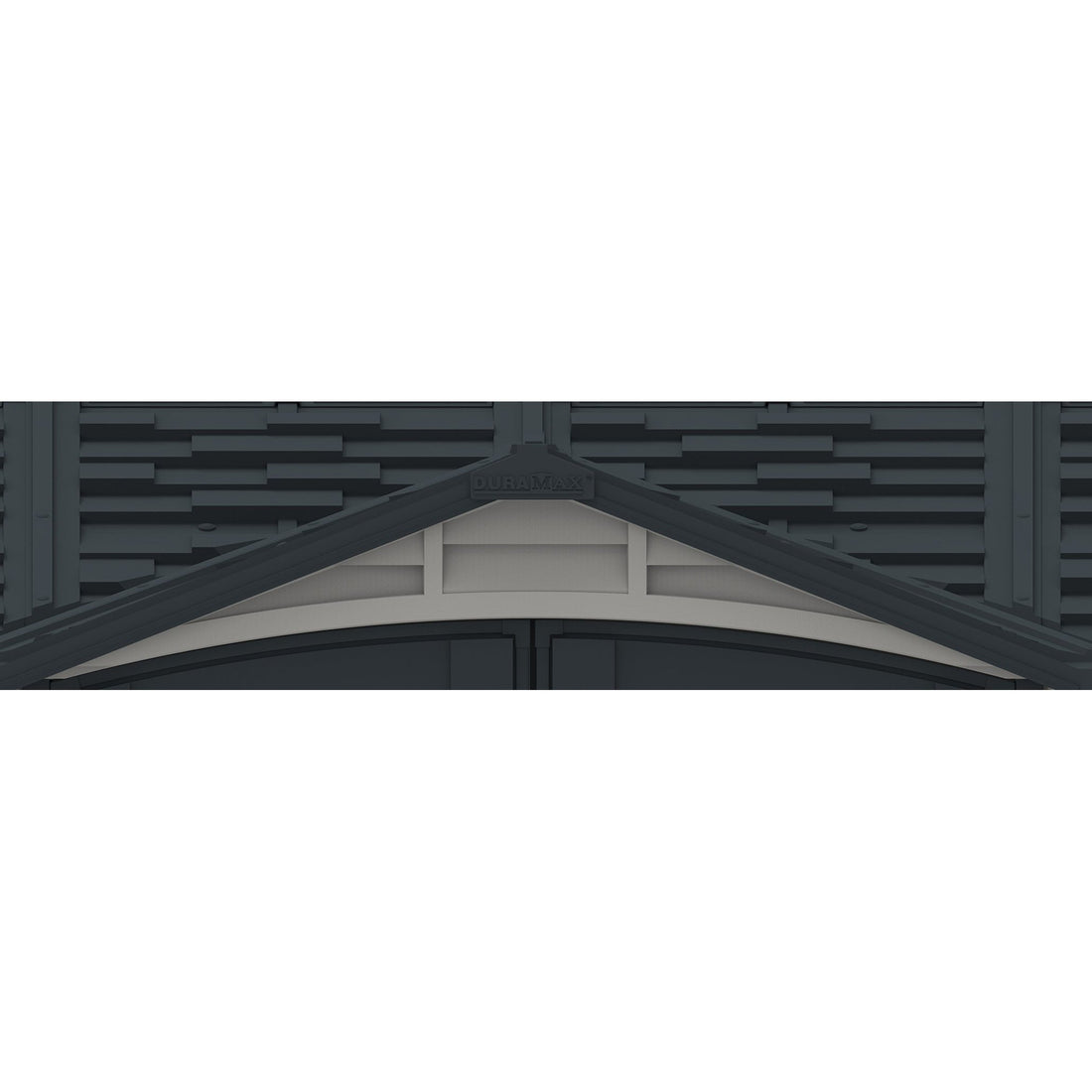 Durasheds Vinyl Sheds Duramax Apex Pro 10.5'X8' Vinyl Shed with Foundation, 2 Windows and Side Door