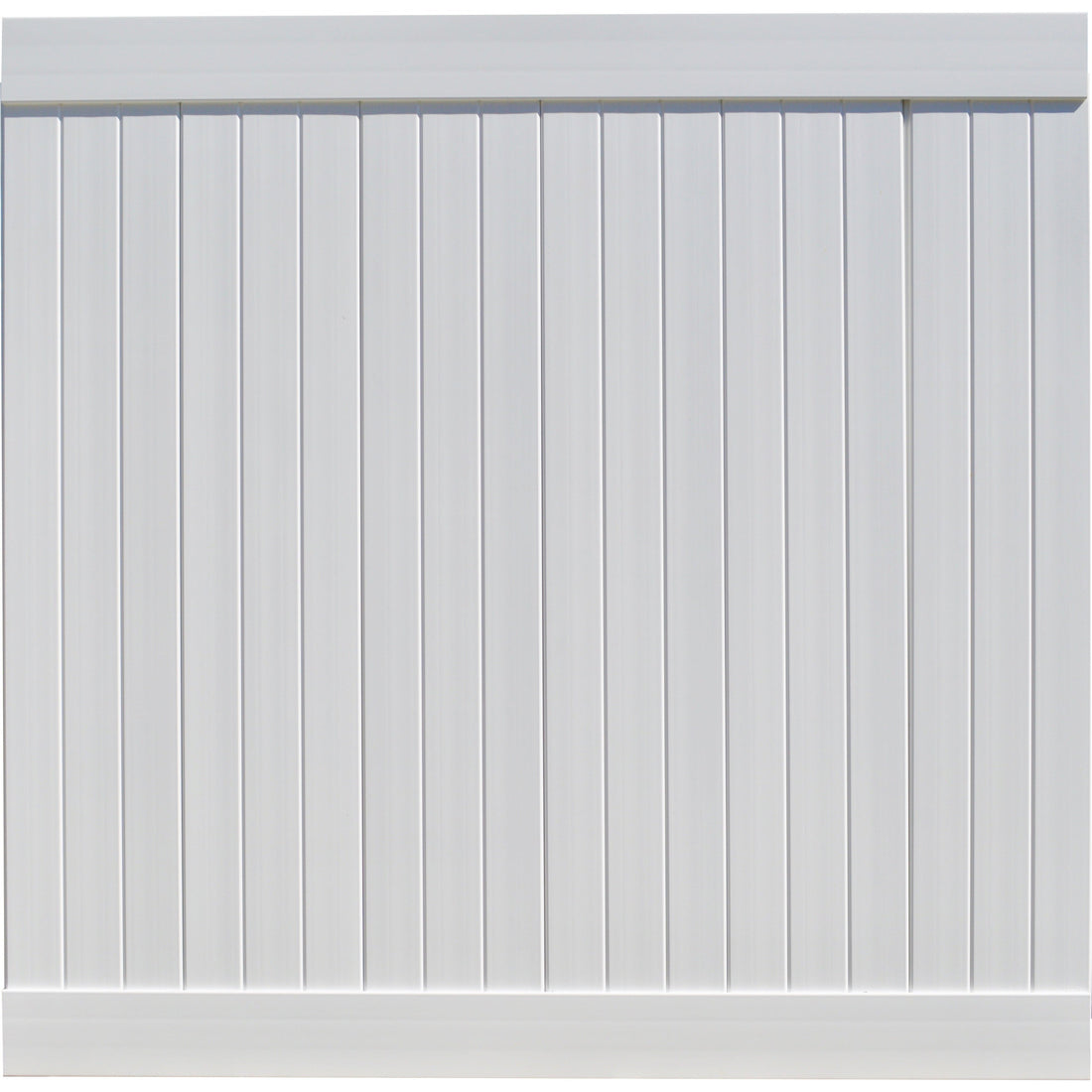 EZ Fence EZ Fence Vinyl Privacy Fence 6ft. x 6ft. White