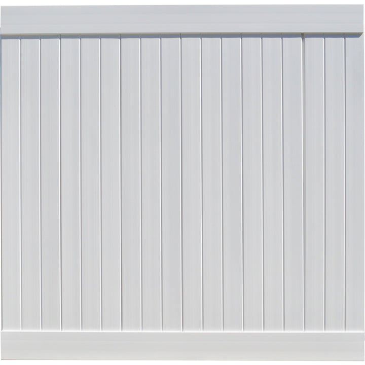EZ Fence EZ Fence Vinyl Privacy Fence 6ft. x 6ft. White