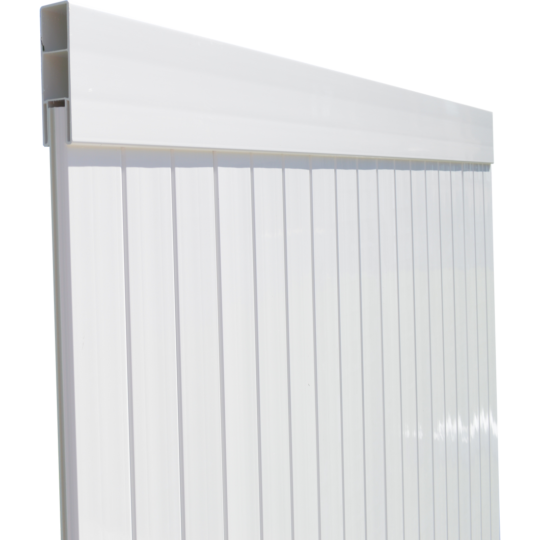 EZ Fence EZ Fence Vinyl Privacy Fence 6ft. x 6ft. White