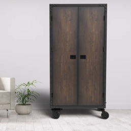 Wooden closet